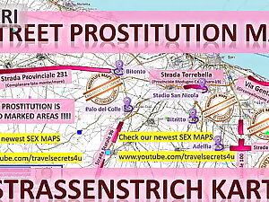 Bari, Italy, Italia, Italien, Sex Map, Street Legislative body Map, Massage Parlours, Brothels, Whores, Escort, Callgirls, Bordell, Freelancer, Streetworker, Prostitutes, Blowjob, Teen
