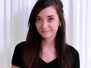 Pretty Teen Enjoys Hardcore Sex With Broad in the beam Cock