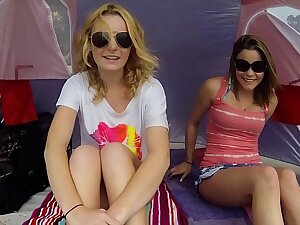 GIRLS GONE WILD - All Chum around with annoy following are Infancy Audrianna & Britney Get Kinky On Chum around with annoy Beach