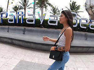 Rough sex far petite Thai amateur teen show one's age cutie