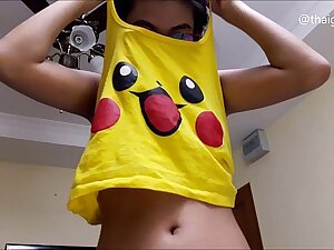 Asian Teen Camgirl asks 'What will you hack when you fuck her?', strips nude
